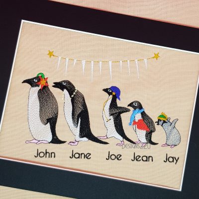 Penguin family1