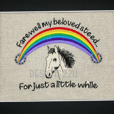 Horse with Rainbow